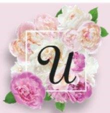 Flowers with the letter "U".