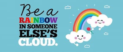 Rainbow someone else's cloud.