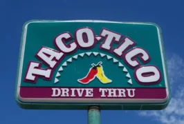 Taco Tico sign with logo