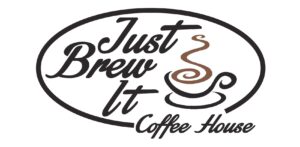 Just Brew It Coffee House logo