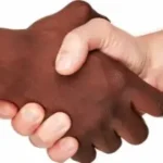 Shaking hands